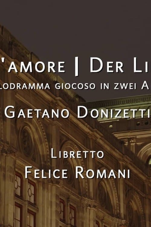 Der Liebestrank - Wiener Staatsoper 2022 poster