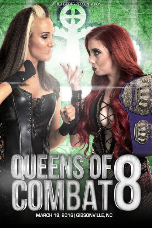 Queens of Combat QOC 8 poster