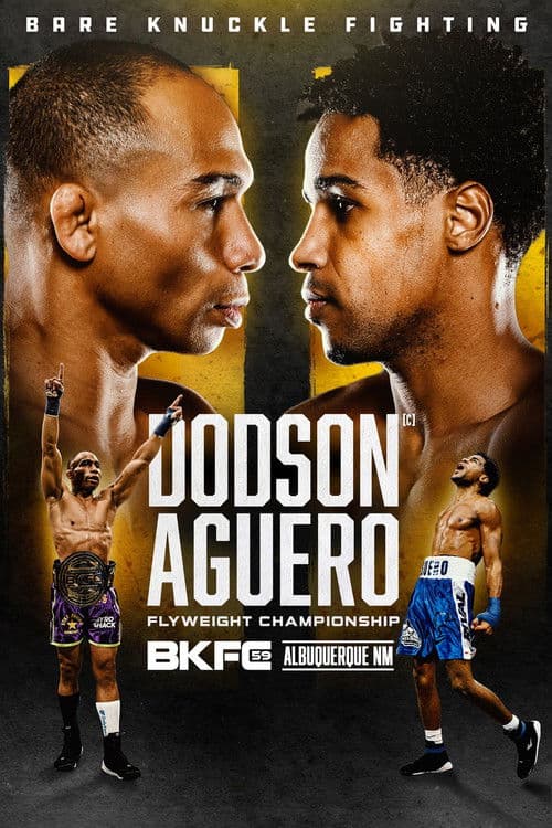BKFC 59: Dodson vs. Aguero poster