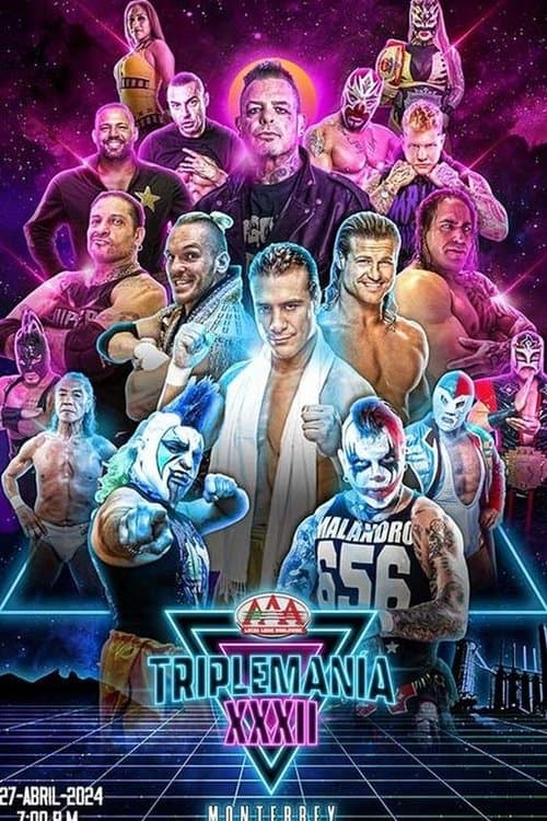 AAA Triplemania XXXII: Monterrey poster