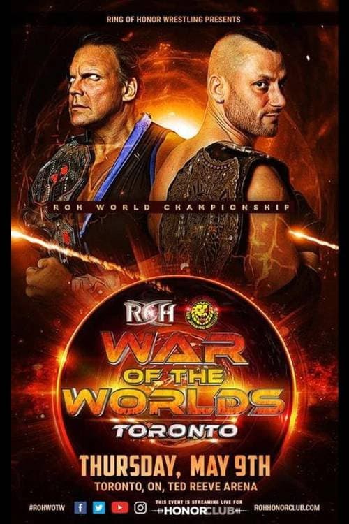 ROH & NJPW War of the Worlds 2019 - Toronto poster