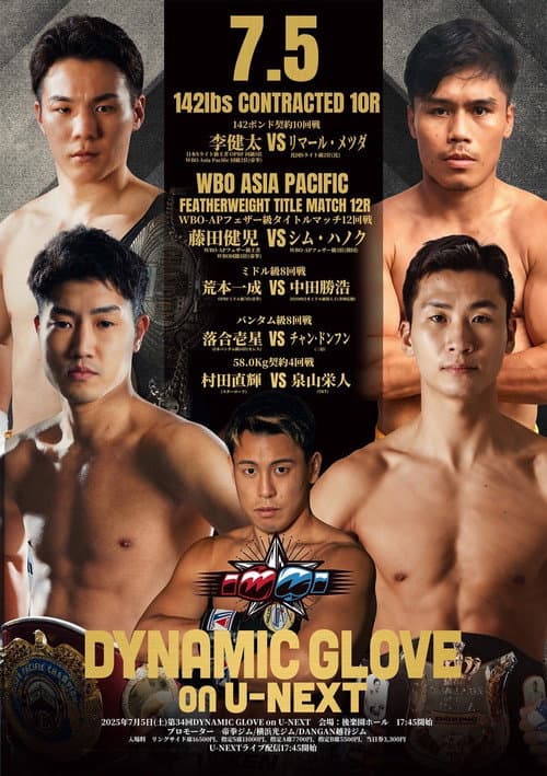 DYNAMIC GLOVE on U-NEXT vol.34 poster