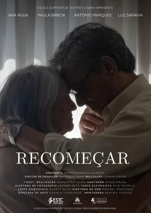 Recomeçar poster