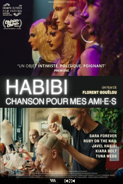 Habibi, chanson pour mes ami·e·s poster