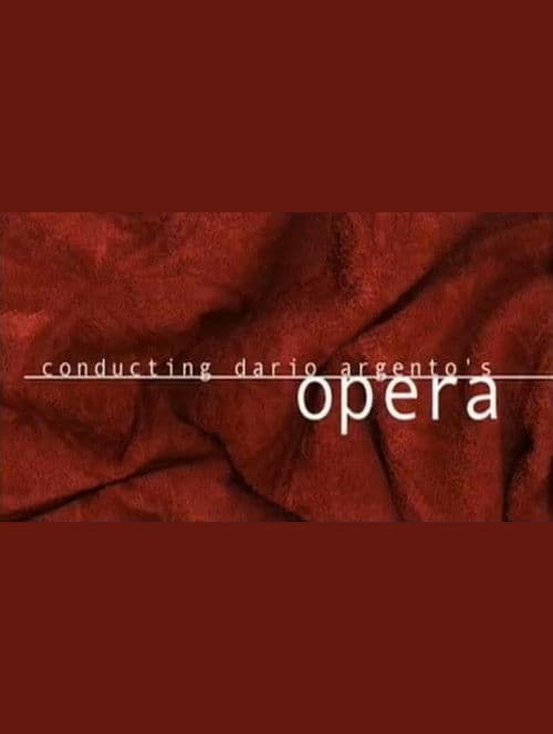 Conducting Dario Argento's 'Opera' poster
