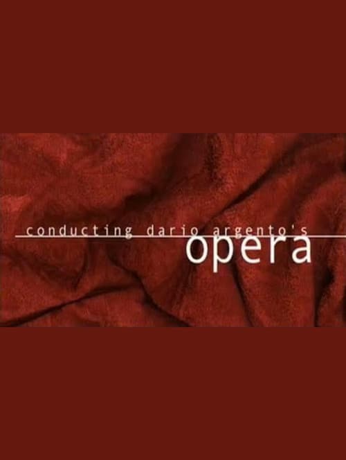 Conducting Dario Argento's 'Opera' poster