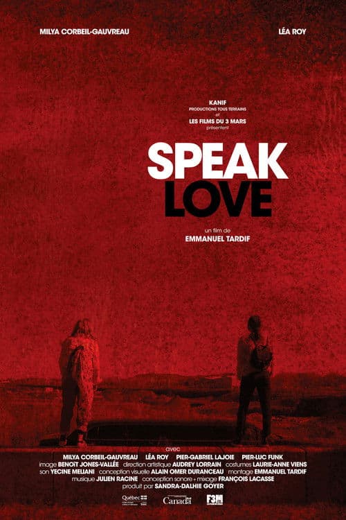 Speak Love poster