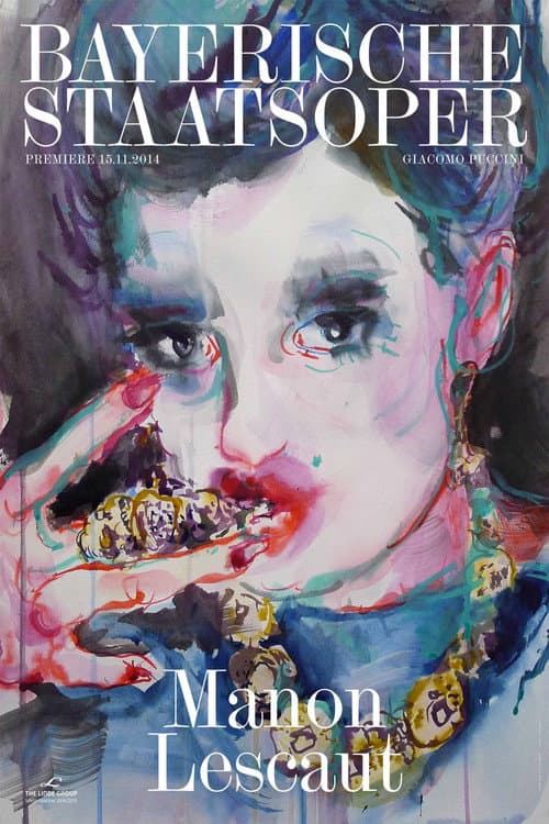 Manon Lescaut - Bayerische Staatsoper poster