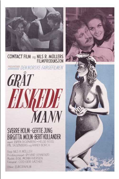 Gråt elskede mann poster