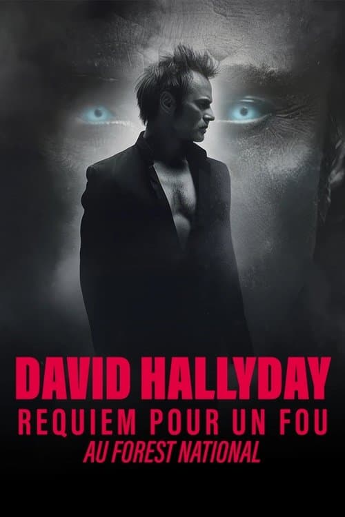 David Hallyday, Requiem pour un fou, au Forest National poster