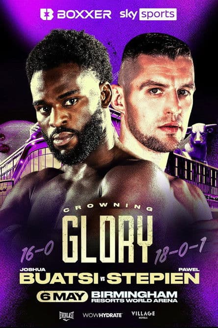 Joshua Buatsi vs. Pawel Stepien poster