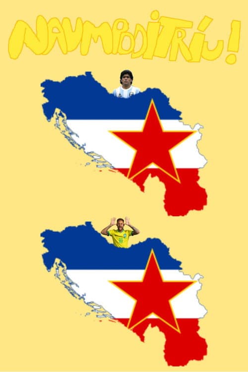 Divorce of Yugoslavia poster