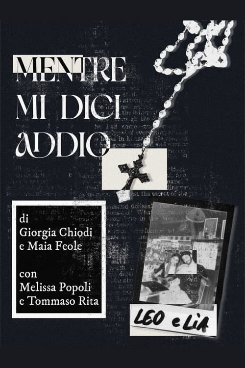 Mentre mi dici addio poster