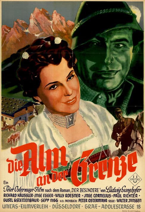 Die Alm an der Grenze poster