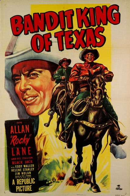 Bandit King of Texas poster