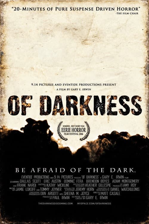 Of Darkness poster