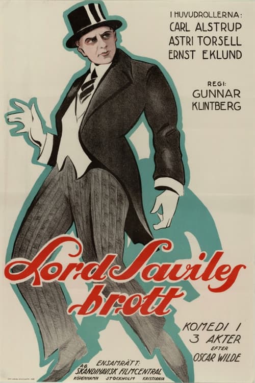 Lord Saviles brott poster