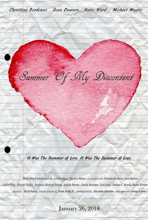 Summer of my Discontent poster