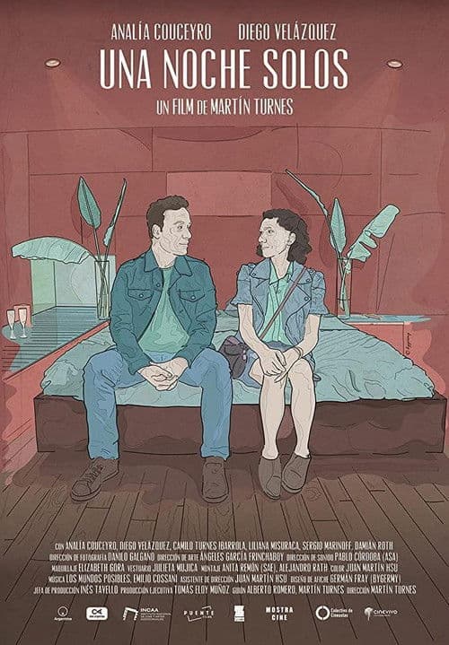 Una noche solos poster