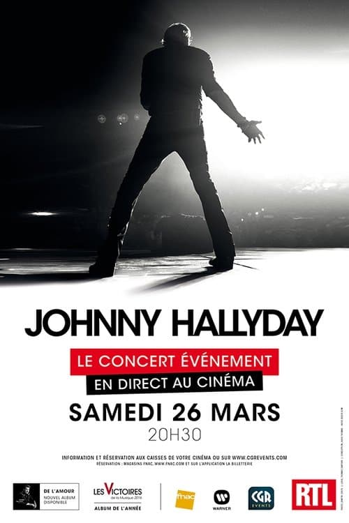 Johnny Hallyday - Rester Vivant Tour poster