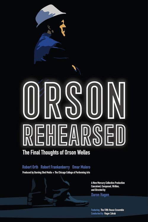 Orson Rehearsed poster