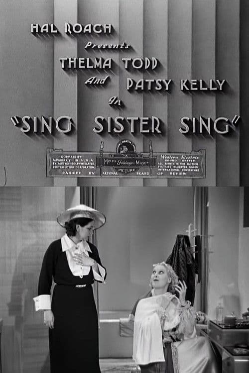 Sing Sister Sing poster