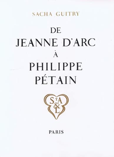 From Joan of Arc to Philippe Pétain poster