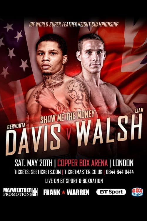 Gervonta Davis vs. Liam Walsh poster