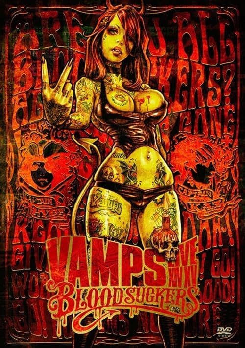 VAMPS Live 2015 Bloodsuckers poster