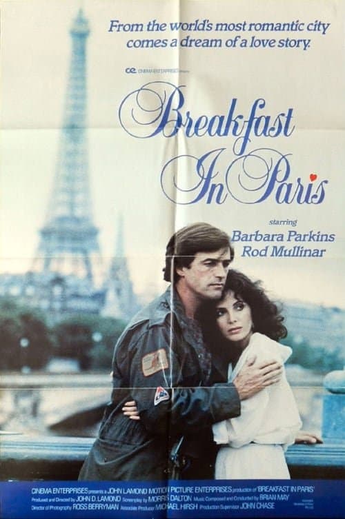 Breakfast in Paris poster