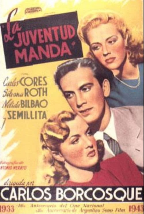 La juventud manda poster