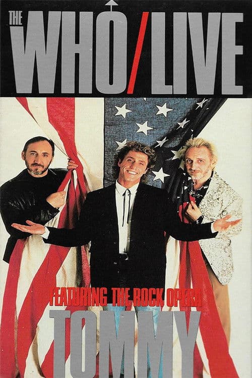 The Who | Live, Featuring the Rock Opera Tommy poster