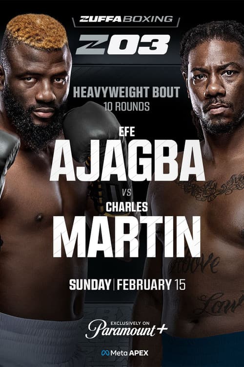 Efe Ajagba vs. Charles Martin poster