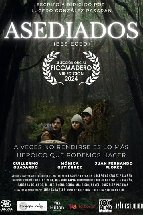 Asediados poster