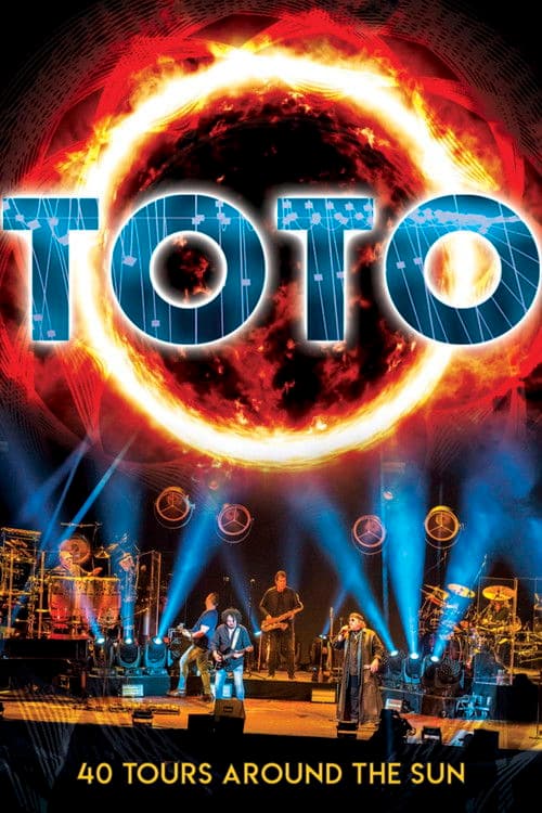 Toto - 40 Tours Around The Sun poster