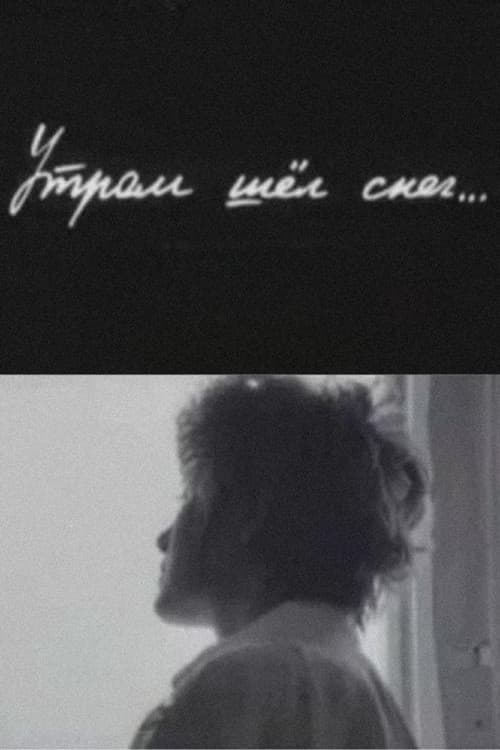 It Snowed in the Morning... poster