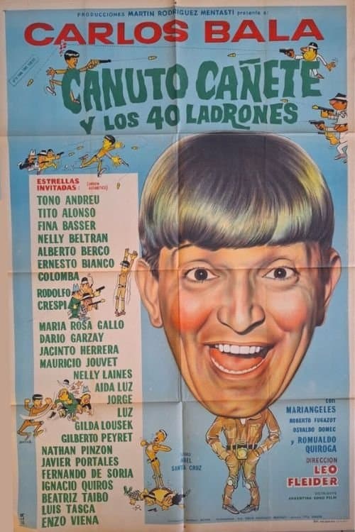Canuto Cañete y los 40 ladrones poster