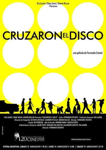 Cruzaron el disco poster