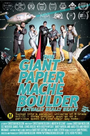 This Giant Papier-Mâché Boulder Is Actually Really Heavy poster