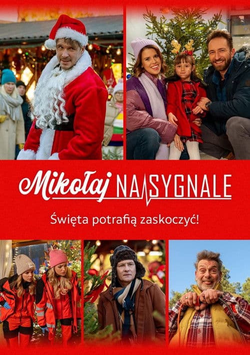 Mikołaj na sygnale poster