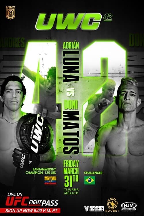 UWC Ultimate Warrior Challenge 42 poster