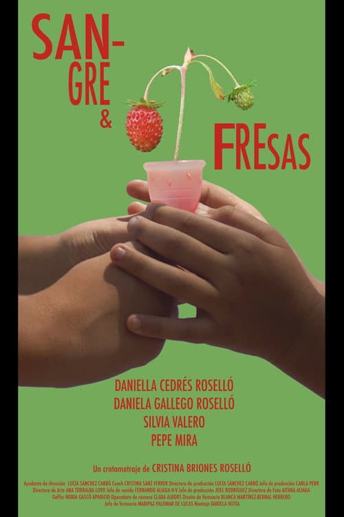 Sangre y fresas poster