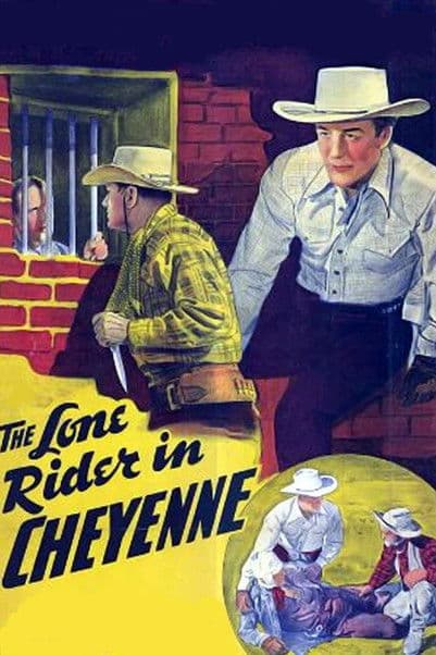 The Lone Rider in Cheyenne poster