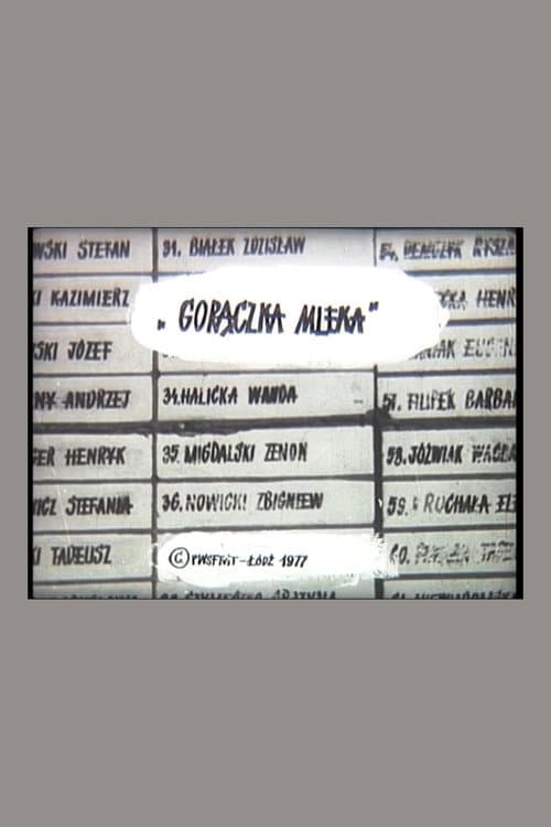 Gorączka mleka poster