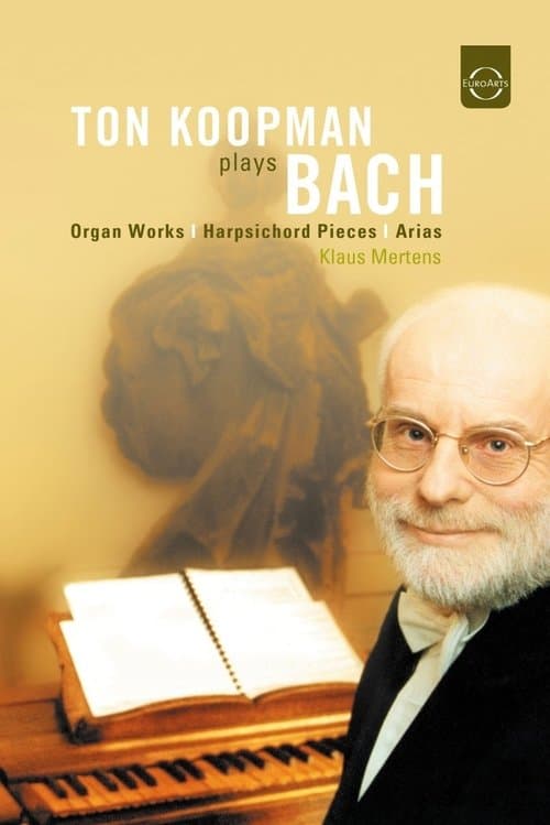 Ton Koopman plays Bach poster