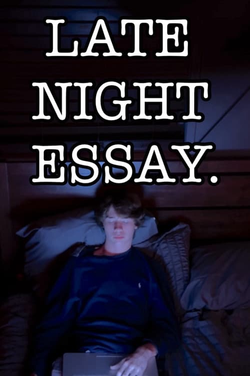 Late Night Essay poster