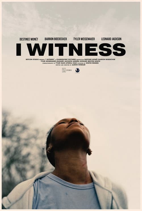 I Witness poster