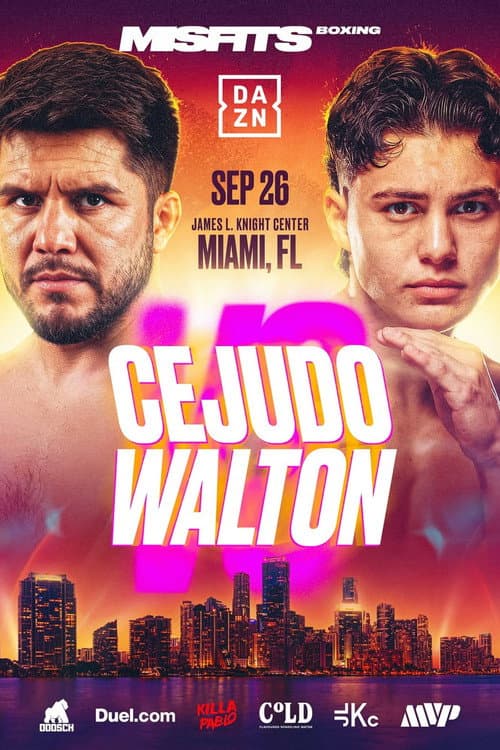 Henry Cejudo vs. Javon Walton poster