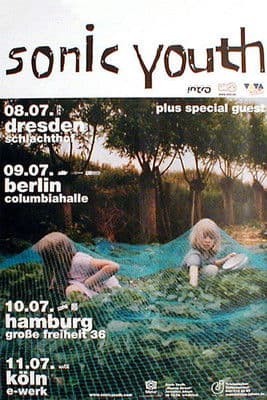 Sonic Youth: Rockpalast 2002 poster