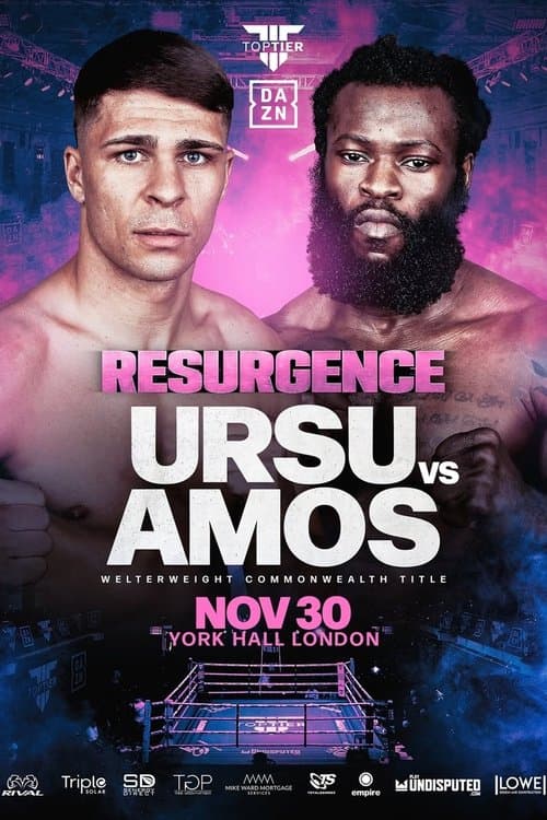 Constantin Ursu vs. Ryan Amos poster
